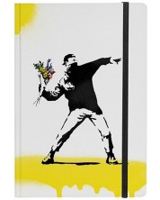 Бележник Pininfarina Banksy Collection - Flower, A5 -1