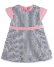 Бебешка рокля с UV 30+ защита Sterntaler - На райе, 86 cm, 12-18 мeсеца -1