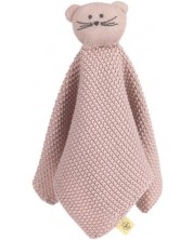 Бебешка играчка-кърпа за гушкане Lassig - Little Chums, Mouse