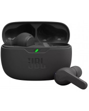 Безжични слушалки JBL - Vibe Beam, TWS, черни -1