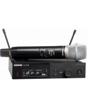 Безжична микрофонна система Shure - SLXD24E/B87A, черна -1