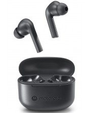 Безжични слушалки Motorola - Moto Buds 065, TWS, ANC, черен -1