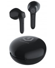Безжични слушалки PowerLocus - PLX4, TWS, черни -1