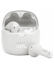 Безжични слушалки JBL - Tune Flex, TWS, ANC, бели -1