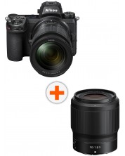 Безогледален фотоапарат Nikon - Z6 II, 24-70, f/4S + Z 50mm, f/1.8S -1