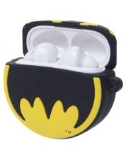 Безжични слушалки Warner Bros - Batman, TWS, черни/жълти -1