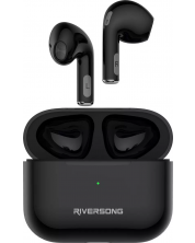 Безжични слушалки Riversong - Air Mini Pro, TWS, черни -1