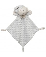 Бебешка играчка за гушкане Interbaby - Doudou, мече, сива -1