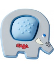 Бебешка силиконова гризалка Haba - Слон -1