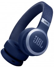 Безжични слушалки JBL - Live 670NC, ANC, сини -1