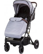 Бебешка лятна количка Chipolino - Combo, сребърно сива -1