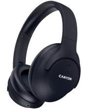 Безжични слушалки с микрофон Canyon - OnRiff 10, ANC, черни -1