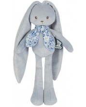Бебешка плюшена играчка Kaloo - Зайче, синя