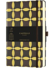 Бележник Castelli Oro - Corianders, 13 x 21 cm, линиран -1