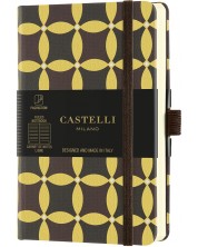 Бележник Castelli Oro - Corianders, 9 x 14 cm, линиран -1