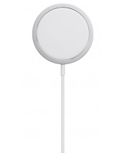 Безжично зарядно Apple - MagSafe, 15W, бяло