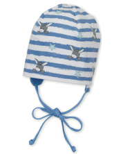 Бебешка шапка с UV 50+ защита Sterntaler - Магаренца, 37 cm, 2-3 месеца -1