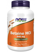 Betaine HCl, 120 капсули, Now
