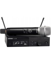 Безжична микрофонна система Shure - SLXD24E/SM86, черна