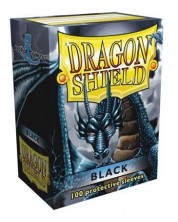 Dragon Shield Standard Sleeves - Черни (100 бр.) -1