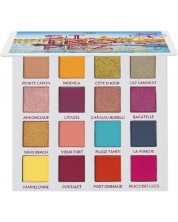 BH Cosmetics Палитра сенки Summer In St Tropez, 16 цвята -1