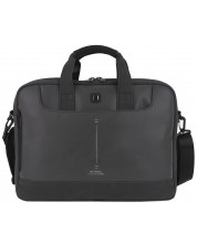 Бизнес чанта за лаптоп Gabol Reflect - Сива, 15.6" -1