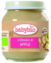 Био плодово пюре Babybio - Ябълки, 130 g