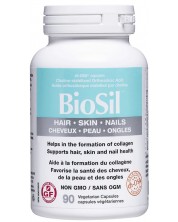 BioSil Hair, Skin & Nails, 90 капсули, Natural Factors -1