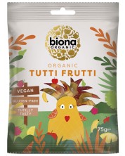 Био желирани бонбони Biona – Тути Фрути, 75 g -1