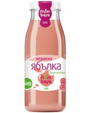 Био сок Frumbaya - Червена ябълка, 250 ml