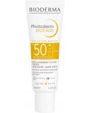 Bioderma Photoderm Слънцезащитен крем Spot-Age, SPF50+, 40 ml -1