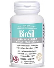 BioSil Hair, Skin & Nails, 118 mg, 46 капсули, Natural Factors -1