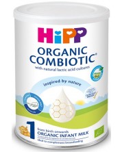 Био мляко за кърмачета Hipp 1 - Комбиотик, 350 g