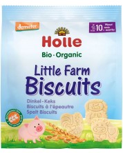 Био бисквити от спелта Holle - Ферма, 100 g -1