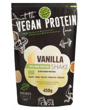 Nature's Finest Vegan Protein, ванилия, 450 g, Nutrisslim