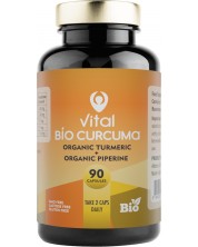 Bio curcuma, 90 капсули, Vital Concept -1