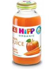 Био сок Hipp - Ябълки и моркови, 200 ml -1