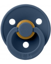 Биберон Bibs - Colour, Steel Blue, 0-6 месеца