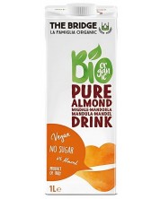 Био бадемова напитка без захар, 6%, 1 l, The Bridge -1