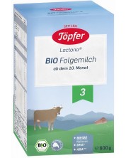 Био преходно мляко Töpfer Lactana 3, опаковка 600 g -1