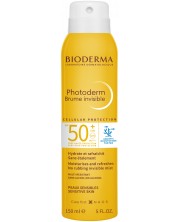 Bioderma Photoderm Слънцезащитен прозрачен спрей Brume Invisible, SPF50+, 150 ml
