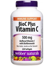 BioC Plus Vitamin C, 220 капсули, Webber Naturals