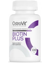 Biotin Plus, 100 таблетки, OstroVit