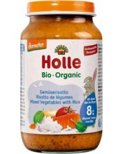 Био ястие Holle - Ризото със зеленчуци, 220 g -1