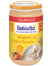 Био каша от ябълка и банан Bebivita - 250 g -1