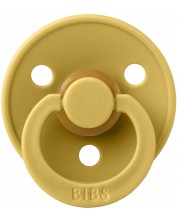 Биберон Bibs - Colour, Mustard, 6-18 месеца -1