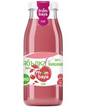 Био сок Frumbaya - Ябълка и вишна, 250 ml -1