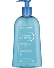 Bioderma Atoderm Успокояващ душ-гел, 500 ml -1