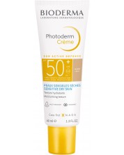 Bioderma Photoderm Тониран слънцезащитен крем, светъл, SPF50+, 40 ml -1