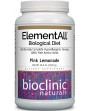 Bioclinic Naturals ElementAll Biological Diet, розова лимонада, 1322 g, Natural Factors -1